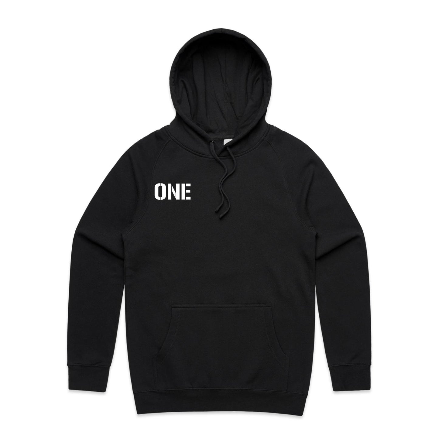 One Squared - Black or White Marle Hoodie