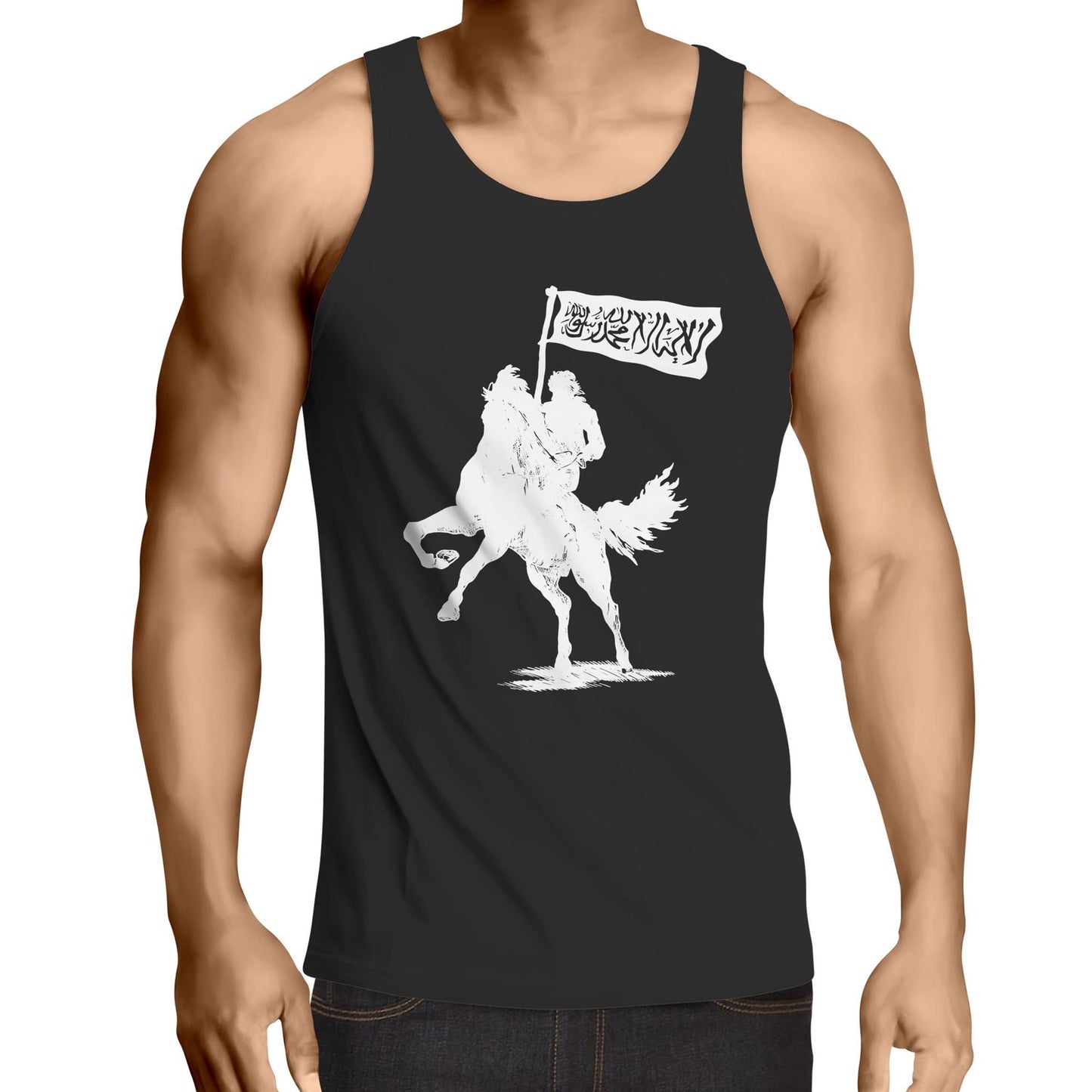 Rider - White or Black Singlet Top