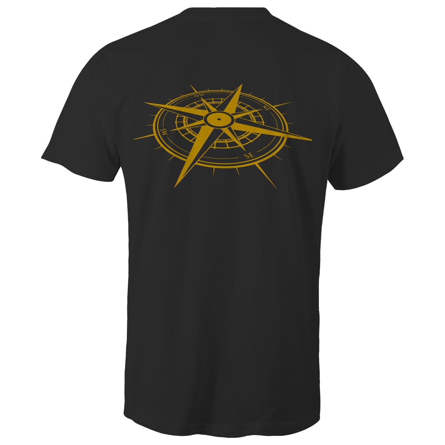 Compass - White or Black Mens T-Shirt